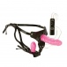 CEN - Dual Harness Strap On w/ Vibrating Dildo photo-2