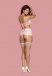 Obsessive - Girlly Stockings - Pink - L/XL photo-4