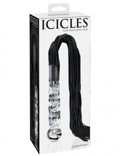 Icicles - 玻璃彷皮鞭38号 - 黑色 照片