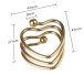 MT - Heart Shaped Cock Ring - Gold 照片-6