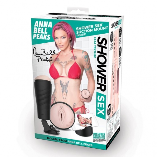 Porn Star - Anna Bell Peaks Shower Sex 女優飛機杯  照片