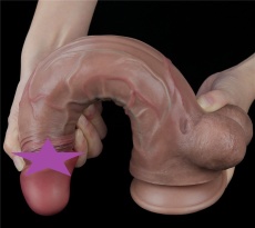 Lovetoy - 11.5'' Dual Layered Realistic Cock photo