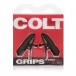 CEN - Colt 震動乳頭夾 - 黑色 照片-6