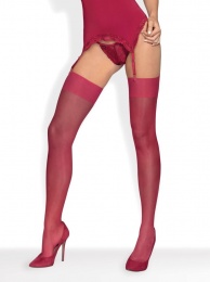 Obsessive - S800 Stockings - Ruby - S/M photo