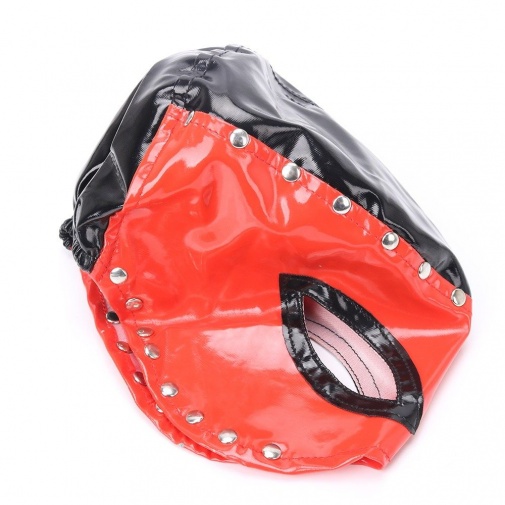 MT - Leather Mask 2 - Black photo