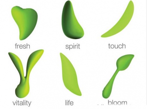 Leaf - 曲線花朵按摩棒 - 綠 照片