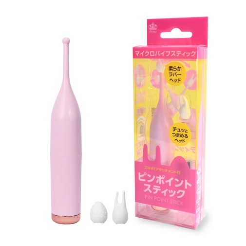 A-One - Pinpoint Stick Vibrator - Pink photo