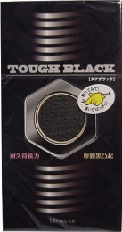 Japan Medical - Tough Black 厚黑持久凸点安全套 - 12个装 照片
