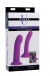 Strap U - 矽胶G点假阳具套装 2件装 - 紫色 照片-4