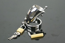 XFBDSM - The Captus Stainless Steel Chastity Device photo