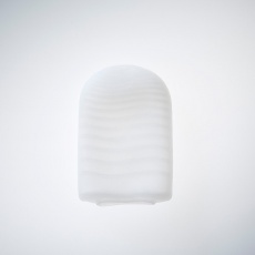 Tenga - 口袋型自慰套 - 白色波紋曲線 照片
