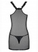 Obsessive - Piccorosa 連衣裙和丁字褲- 黑色 - L/XL 照片-6