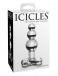 Icicles - 三重玻璃後庭按摩器47號 - 透明 照片-4