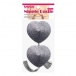 Lovetoy - Glitter Heart Tassel Nipple Pasties - Silver photo-3