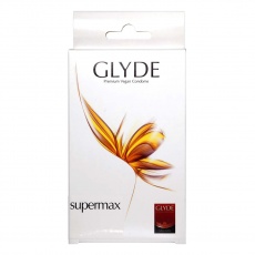 Glyde Vegan Condom Supermax 10's Pack photo