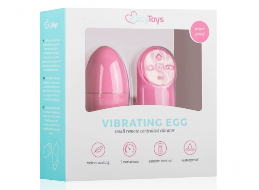 Easytoys - Remote Control Vibro Egg - Pink photo