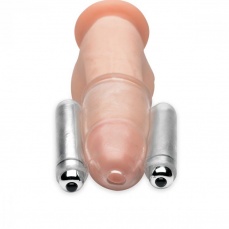 Trinity Vibes - Intense Dual Vibrating Penis Head Teaser - Clear photo