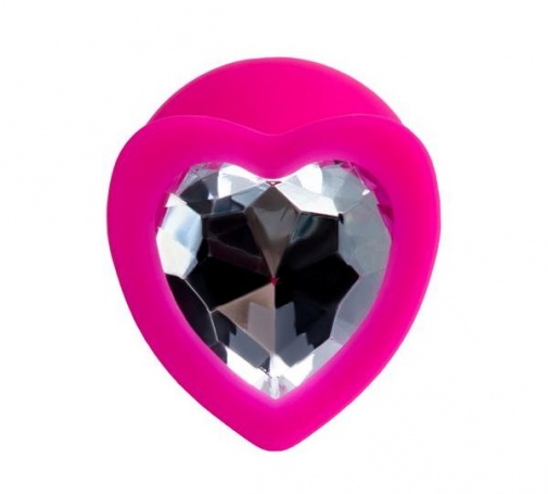ToDo - Diamond Heart Anal Plug S - Pink photo
