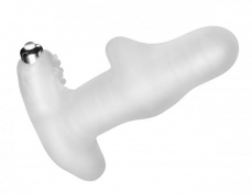 Frisky - Fill Her Up Vibrating Love Tunnel with Clit Stimulator - White photo