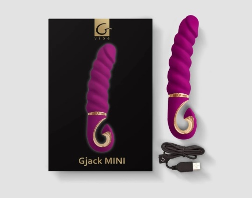 Gvibe - Gjack Mini 震动假阳具 - 莓紫色 照片