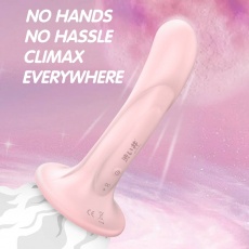 Drywell - Artificial Penis Vibe 震動假陽具 - 粉色 照片