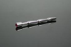 XFBDSM - Stainless Steel Anal Plug - Silver/Pink photo