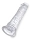 King Cock - 8" Realistic Cock - Clear photo-5