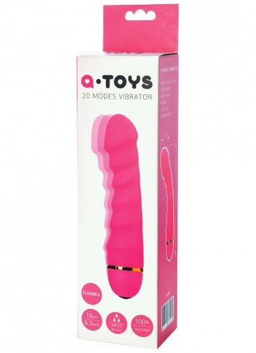 A-Toys - 柔軟G點按摩棒 - 粉紅色 照片