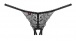 Obsessive - Chiccanta Crotchless Panties - Black - S/M photo-7