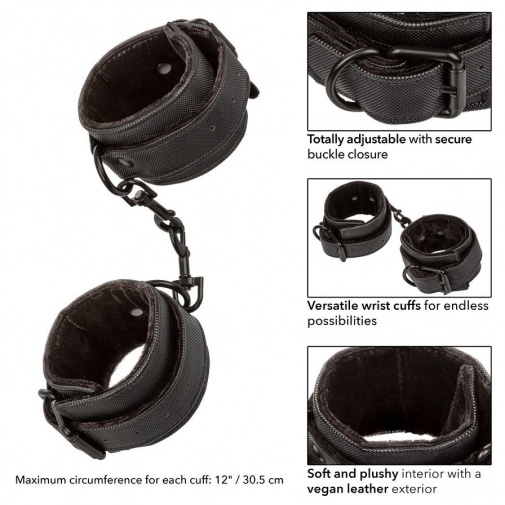 CEN - Boundless Wrist Cuffs - Black 照片