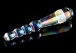 Lovetoy - Rising Ripples Glass Dildo - Clear photo-5