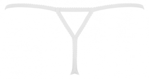 Obsessive - 880-THO-2 细带蕾丝丁字裤 - 白色 - L/XL 照片