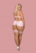 Obsessive - Girlly Stockings - Pink - XXL photo-4