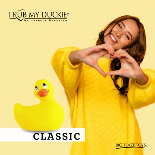 Big Teaze Toys - I Rub My Duckie 2.0 Classic Massager - Yellow photo