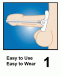 Size Matters - Deluxe Penile Aide System - White photo-4