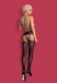 Obsessive - S206 Garter Stockings - Black - S/M/L photo-6