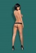 Obsessive - Gretia Crotchless Panties - Black - L/XL photo-6