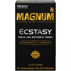 Trojan - Magnum Ecstasy Ultrasmooth 72/55mm 10's Pack photo