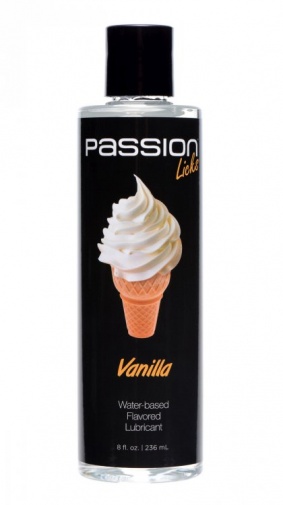 Passion - Licks Vanilla Water-Based Lube - 236ml photo