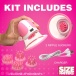 Size Matters - 乳頭吸盤連配件套裝 - 粉紅色 照片-10