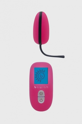 B Swish - Bnaughty 高級版無線遙控震蛋 - 粉紅色 照片