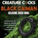 Creature Cocks - 黑色凱門鱷戒陰莖環 照片-3