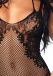Leg Avenue - Seamless Dual Strap Halter Dress - Black photo-4
