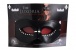 GreyGasms - Luxoria  Masquerade Mask with Stones - Black photo-3