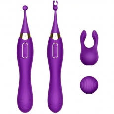 Erocome - 劍魚座 陰蒂刺激器 - 紫色 照片