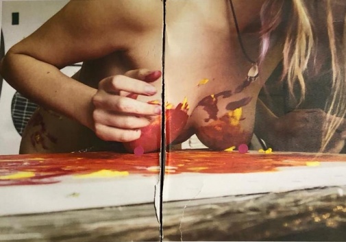 Air Painting (Exclustive Boob Painting) photo