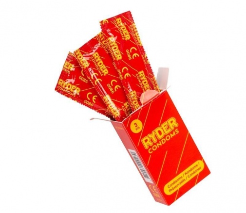 Ryder - Standard Condoms 3's Pack photo