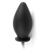 Pipedream - Inflatable Silicone Plug - Black photo-2