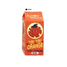 Nakanishi - 迷你裝 - 橙味乳膠安全套 3個裝 照片