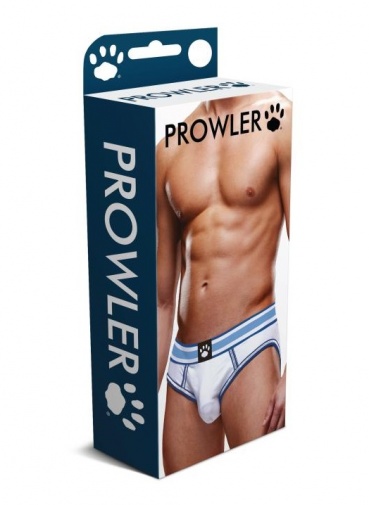 Prowler - 男士露股护裆 - 白色/蓝色 - 中码 照片
